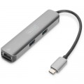 Digitus Концентратор Digitus USB-C 5 Port (DA-70892)