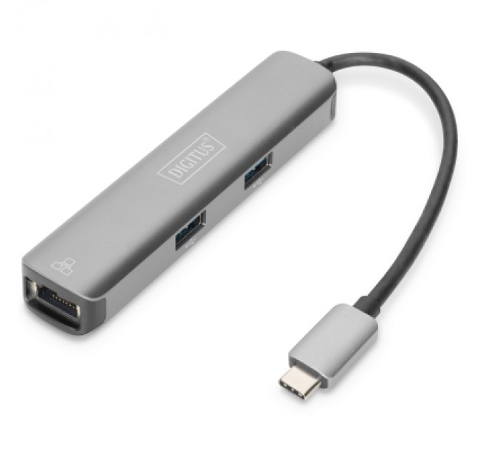 Digitus Концентратор Digitus USB-C 5 Port (DA-70892)