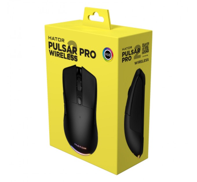 Hator Мишка Hator Pulsar 2 PRO Wireless Black (HTM-530)