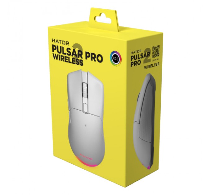 Hator Мишка Hator Pulsar 2 PRO Wireless White (HTM-531)