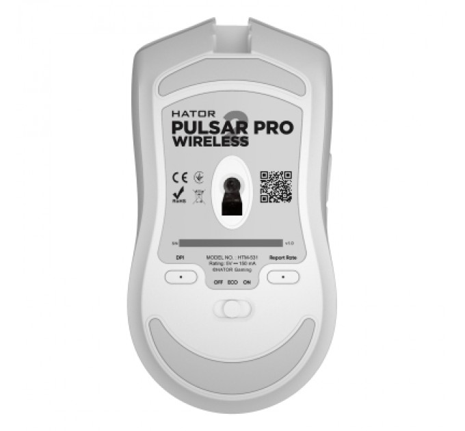 Hator Мишка Hator Pulsar 2 PRO Wireless White (HTM-531)