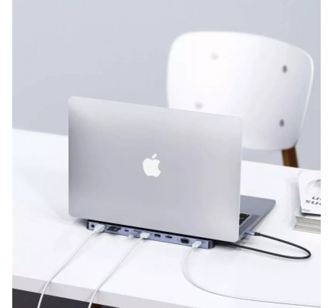 Choetech Концентратор Choetech USB-C 11-in-1 (HUB-M20-GY)