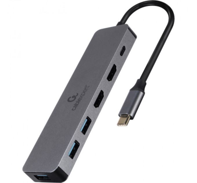 Cablexpert Концентратор Cablexpert USB-C 3-in-1 (A-CM-COMBO3-03)