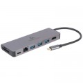 Cablexpert Концентратор Cablexpert USB-C 5-in-1 (A-CM-COMBO5-05)