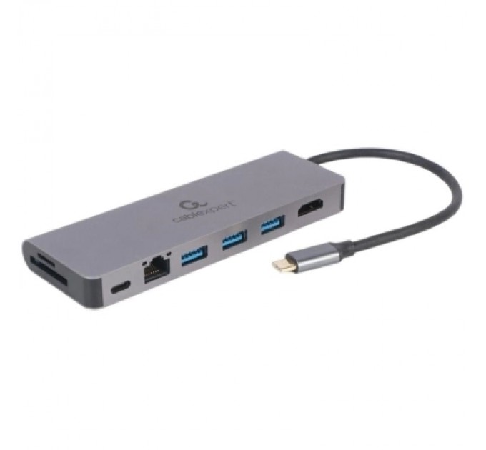 Cablexpert Концентратор Cablexpert USB-C 5-in-1 (A-CM-COMBO5-05)