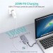 Choetech Концентратор Choetech USB-C 9-in-1 (HUB-M15-GY)