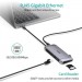 Choetech Концентратор Choetech USB-C 9-in-1 (HUB-M15-GY)