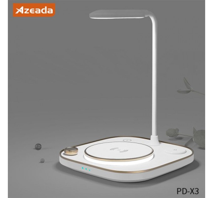 Proda Настільна лампа Proda з бездротовою зарядкою (PD-X3-WH)