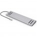 XoKo Порт-реплікатор XoKo 14-in-1 Dock USB-C (HDMI/VGA/USB3.0/.../USB-C PD/RJ45/..) (XK-AC1400-SL)