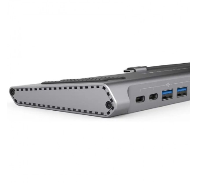XoKo Порт-реплікатор XoKo 14-in-1 Dock USB-C (HDMI/VGA/USB3.0/.../USB-C PD/RJ45/..) (XK-AC1400-SL)