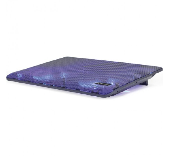 Gembird Підставка до ноутбука Gembird до 15.6", 2x125мм вентилятори, чорний (NBS-2F15-05)