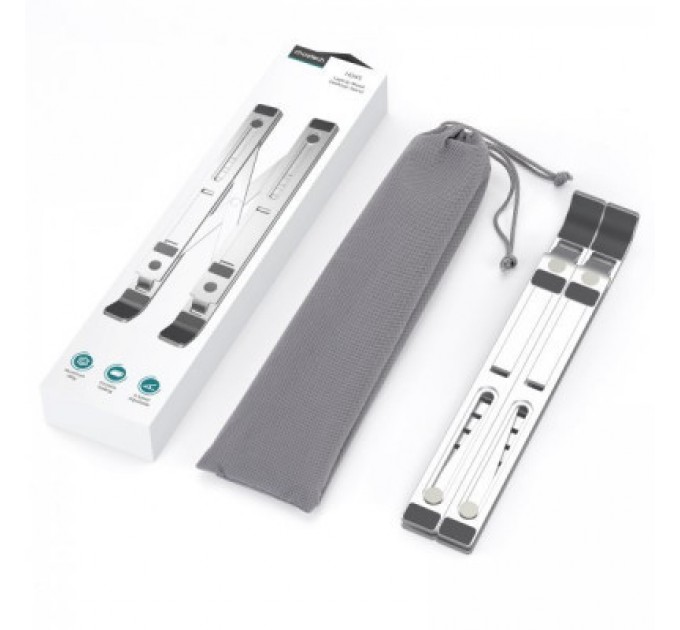 Choetech Підставка до ноутбука Choetech до 15", алюміній, компактна конструкція (H045-SL)