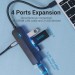Vention Концентратор Vention USB 3.1 Type-C to 3xUSB 3.0+MicroUSB+RJ45 100M Ethernet black (TGPBB)