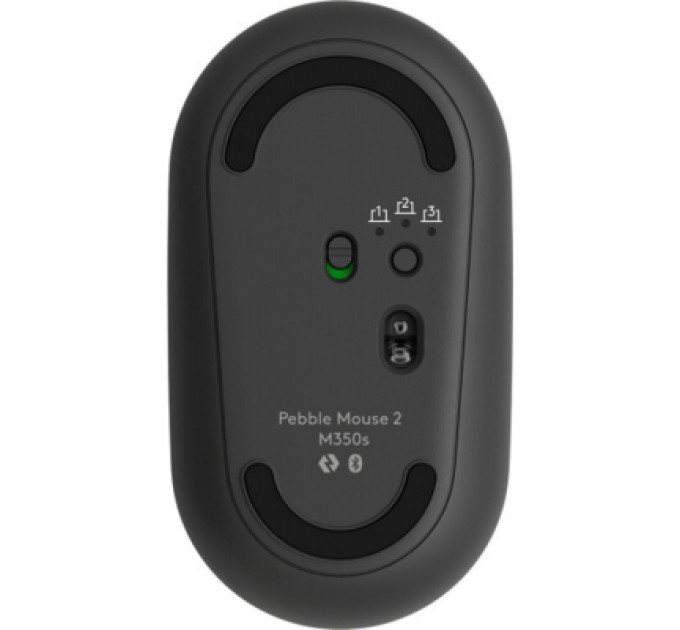 Logitech Мишка Logitech Pebble M350s Wireless Graphite (910-007015)