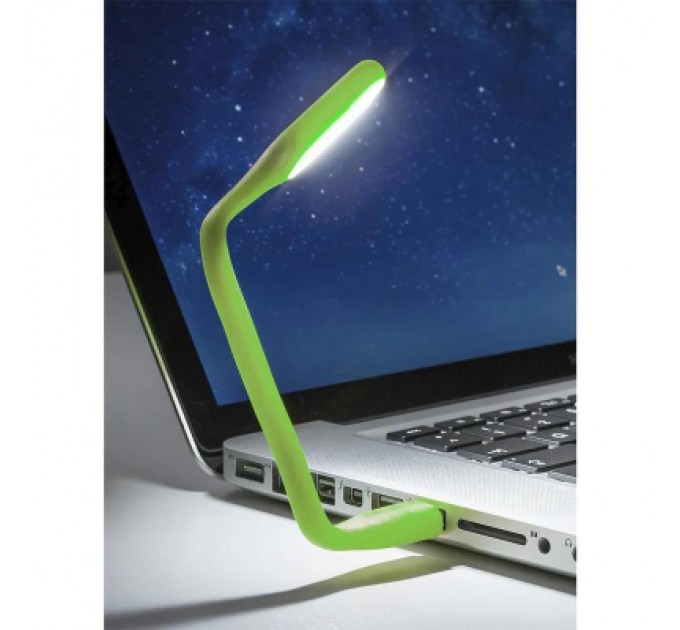 Optima Лампа USB Optima LED, гнучка, 2 шт, зелений (UL-001-GR2)
