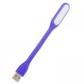 Optima Лампа USB Optima LED, гнучка, 2 шт, фіолетовий (UL-001-VI2)