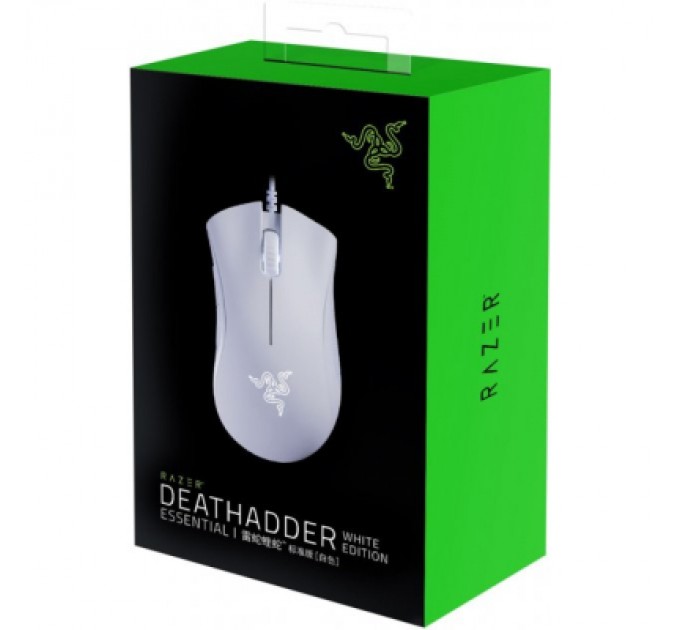 Razer Мишка Razer DeathAdder Essential USB White (RZ01-03850200-R3U1)