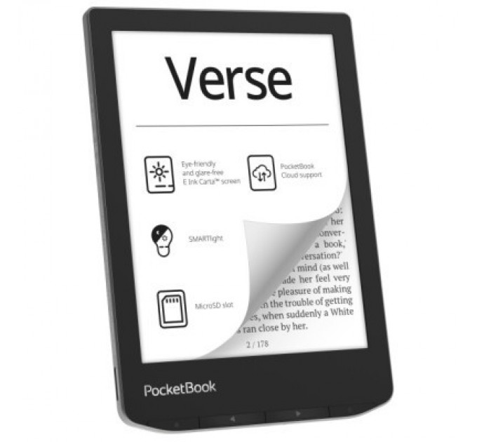 Pocketbook Електронна книга Pocketbook 629 Verse Mist Grey (PB629-M-CIS)
