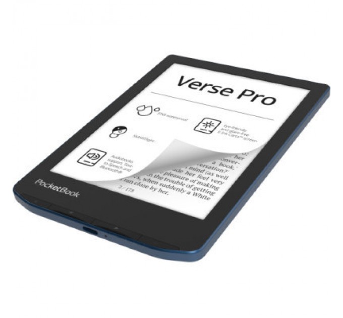 Pocketbook Електронна книга Pocketbook 634 Verse Pro, Azure (PB634-A-CIS)