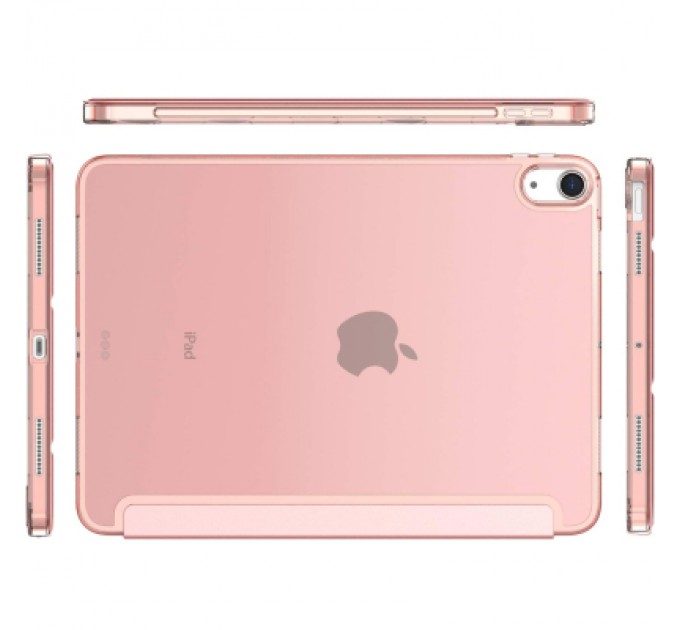 BeCover Чохол до планшета BeCover Tri Fold Hard Apple iPad Air 5 (2022) 10.9" Pink (709664)