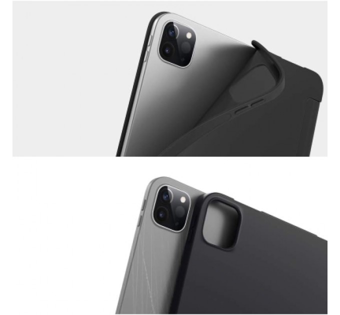 BeCover Чохол до планшета BeCover Tri Fold Soft TPU Silicone Apple iPad Pro 11 2020/2021/2022 Black (709710)