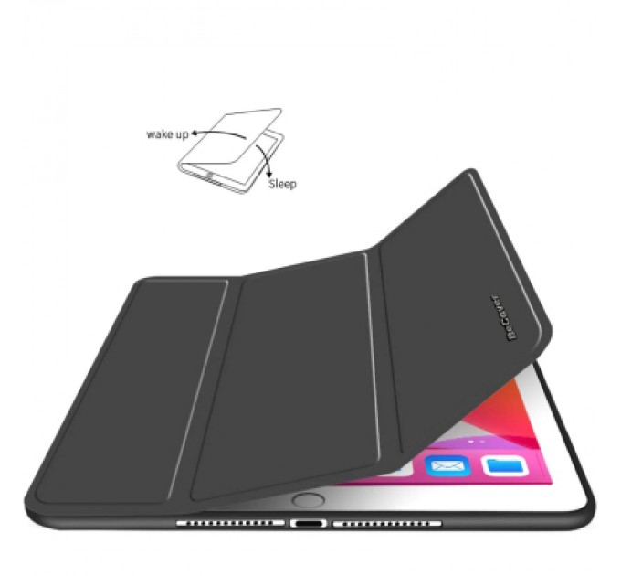 BeCover Чохол до планшета BeCover Tri Fold Soft TPU Silicone Apple iPad Pro 12.9 2020/2021/2022 Black (709712)