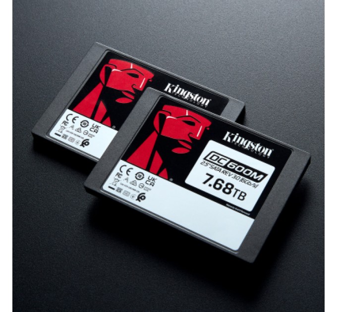 Kingston Накопичувач SSD 2.5" 7.68TB Kingston (SEDC600M/7680G)