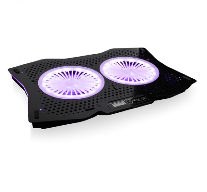 Modecom Підставка до ноутбука Modecom SILENT FAN MC-CF18 RGB (PL-MC-CF-18-RGB)