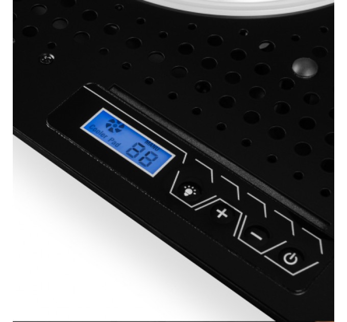 Modecom Підставка до ноутбука Modecom SILENT FAN MC-CF18 RGB (PL-MC-CF-18-RGB)