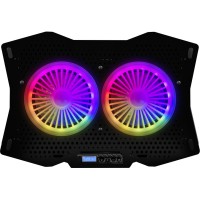 Підставка до ноутбука Modecom SILENT FAN MC-CF18 RGB (PL-MC-CF-18-RGB)