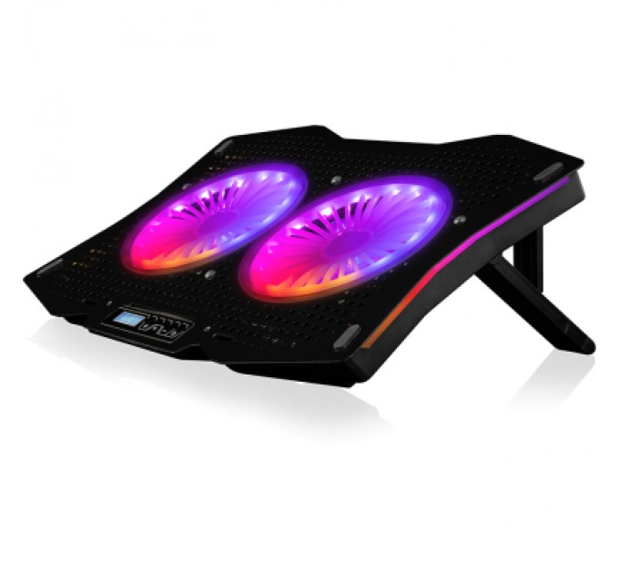 Modecom Підставка до ноутбука Modecom SILENT FAN MC-CF18 RGB (PL-MC-CF-18-RGB)