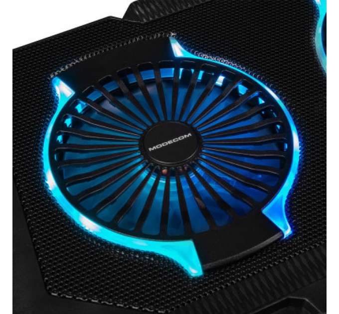 Modecom Підставка до ноутбука Modecom SILENT FAN MC-CF-21-RGB (PL-MC-CF-21-RGB)