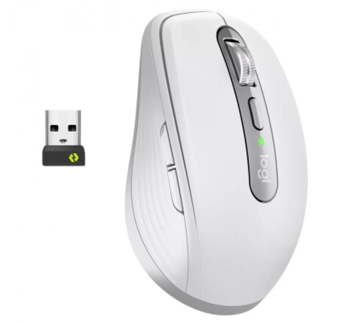 Logitech Мишка Logitech MX Anywhere 3S for Business Wireless/Bluetooth Pale Gray (910-006959)