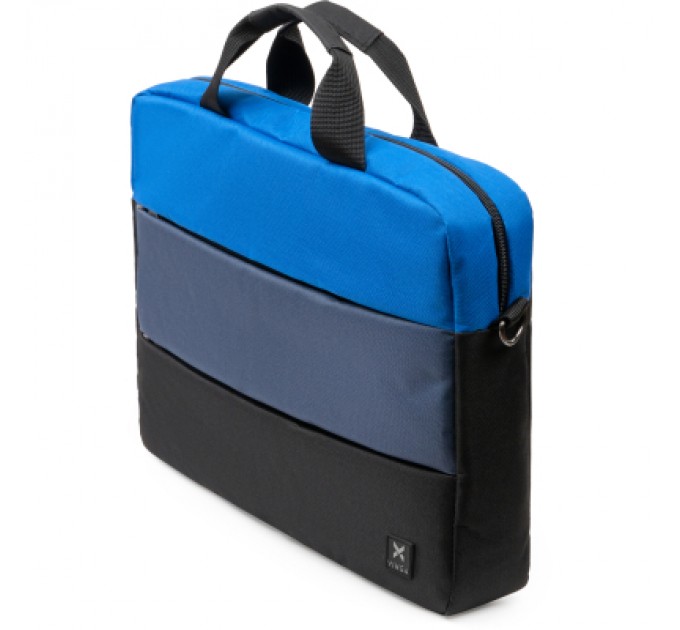 Vinga Сумка для ноутбука Vinga 15.6" NB1120 black/blue (NB1120BB)