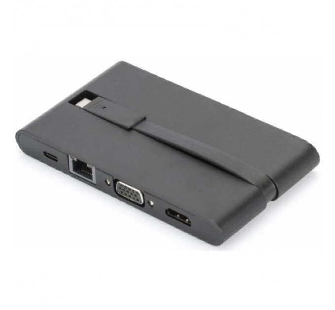 Digitus Порт-реплікатор Digitus Travel USB-C, 9 Port (DA-70865)