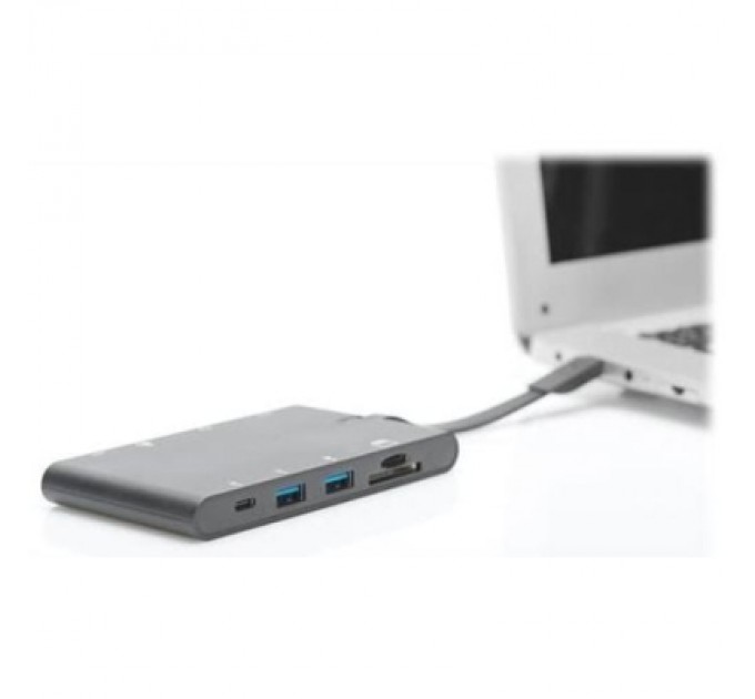 Digitus Порт-реплікатор Digitus Travel USB-C, 9 Port (DA-70865)