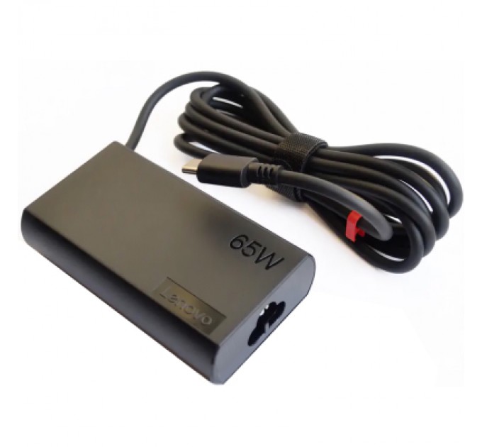 Lenovo Блок живлення до ноутбуку Lenovo 65W 20V/3.25A, 15V/3A, 9V/3A, 5V/3A, USB Type-С Slim-корпус (02DL152 / A40375)