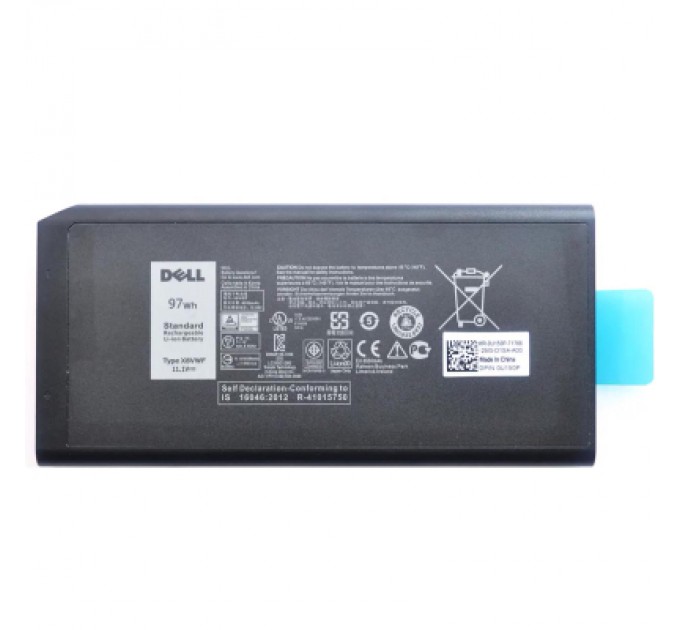 Dell Акумулятор до ноутбука Dell Latitude E7404 X8VWF, 97Wh (8550mAh), 9cell, 11.1V, Li-ion (A47743)