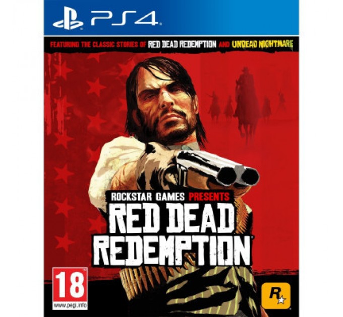 Sony Гра Sony Red Dead Redemption Remastered, BD диск PS4 (5026555435680)