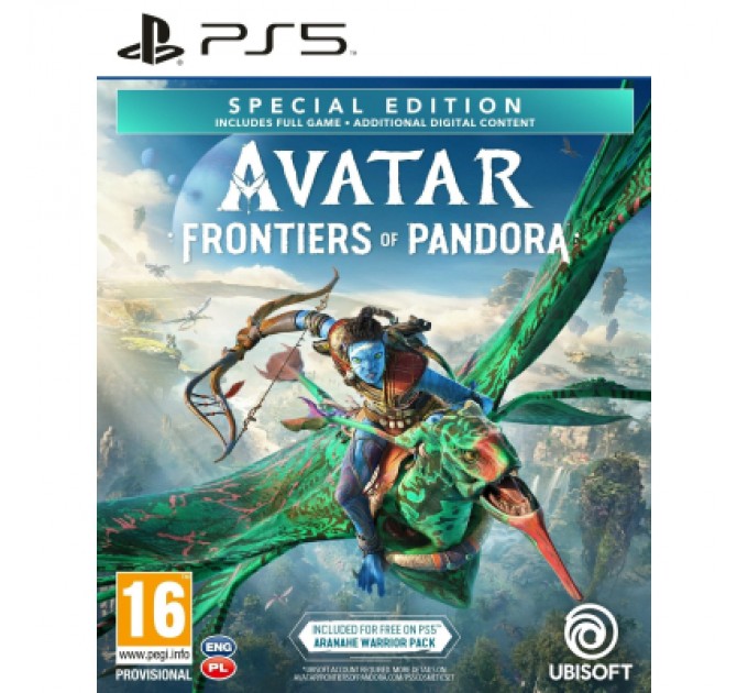 Sony Гра Sony Avatar: Frontiers of Pandora Special Edition, BD диск (3307216253204)