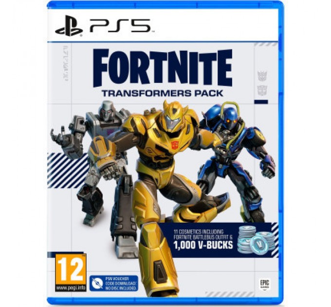 Sony Гра Sony Fortnite - Transformers Pack, код активації (5056635604460)
