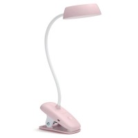 Настільна лампа Philips LED Reading Desk lamp Donutclip 3W, 4000K, 1200mAh (Lithium battery), рожевий (929003179627)