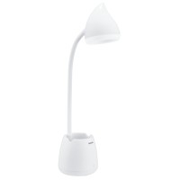 Настільна лампа Philips LED Reading Desk lamp Hat 4.5W, 3000/4000/5700K, 1800mAh (Lithium battery), білий (929003241007)