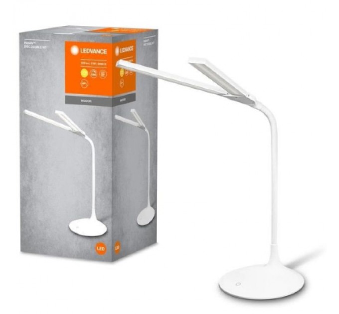 LEDVANCE Настільна лампа LEDVANCE Panan Disc Double LED 5Вт 3000К (4058075301733)