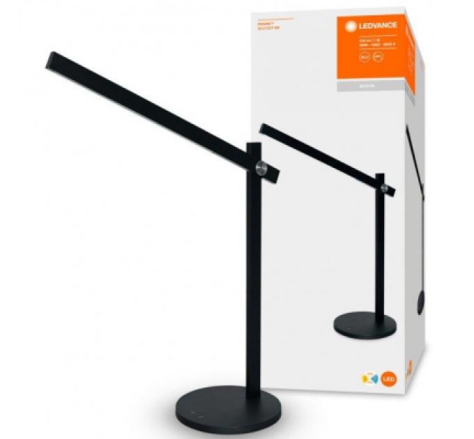 LEDVANCE Настільна лампа LEDVANCE PANAN ALU 7W, 3000/4300/6500K, 220В, чорна (4058075321281)