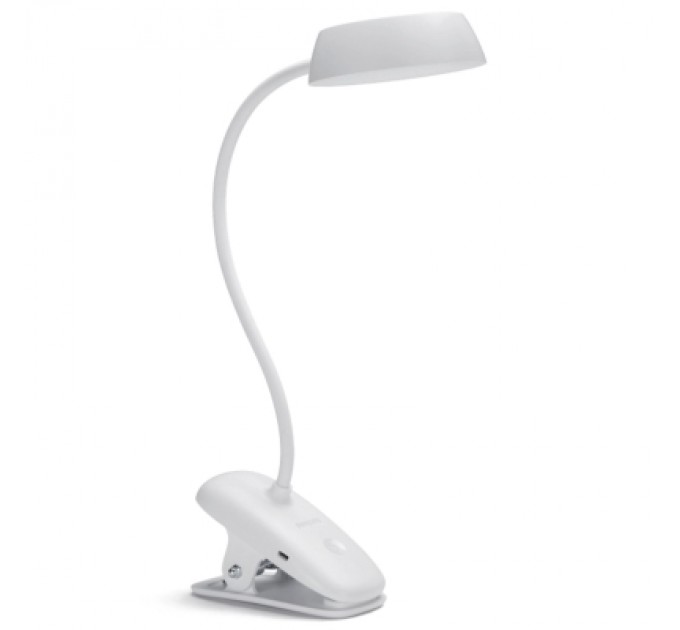 Philips Настільна лампа Philips LED Reading Desk lamp Donutclip білий (929003179707)