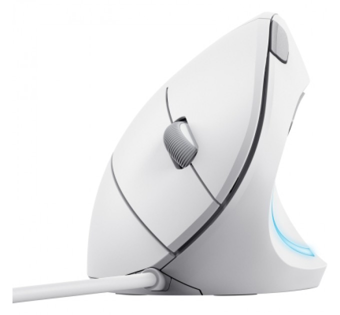 Trust Мишка Trust Verto Ergonomic USB White (25133)
