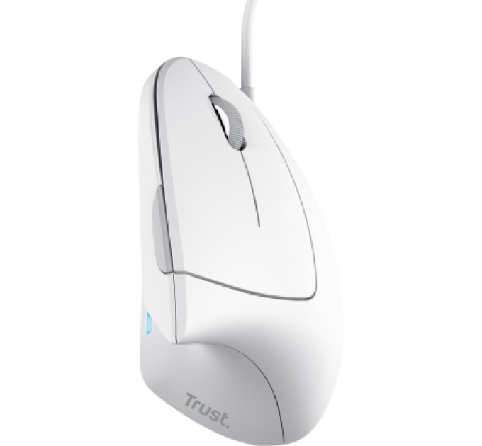 Trust Мишка Trust Verto Ergonomic USB White (25133)