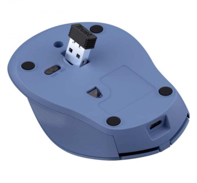 Trust Мишка Trust Zaya Rechargeable Wireless Blue (25039)