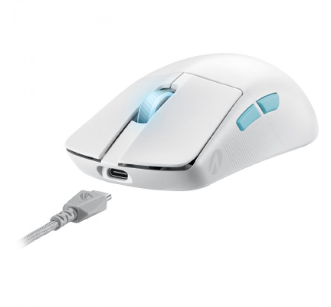 ASUS Мишка ASUS ROG Harpe Ace Aim Lab Edition Wireless/USB White (90MP02W0-BMUA10)